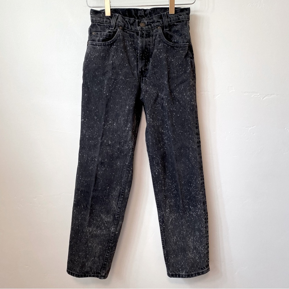 Levi's Black Straight Leg Jeans